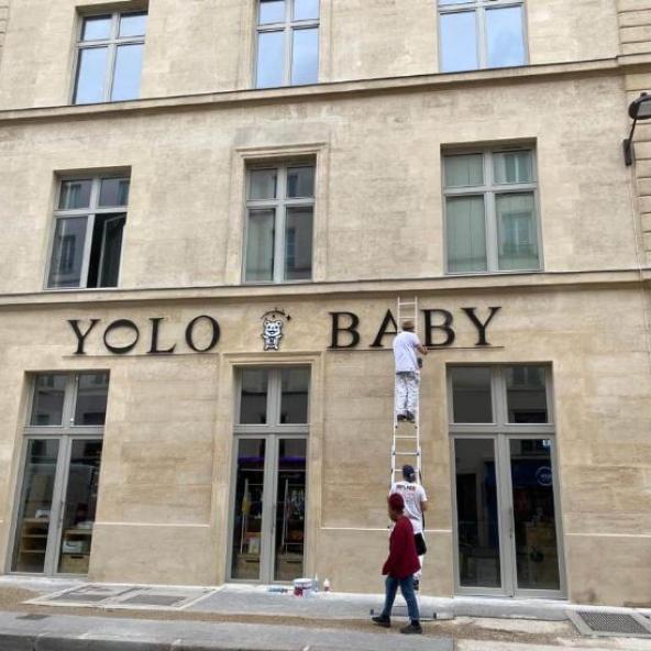 AMENAGEMENT BOUTIQUE  PARIS 12 -  YOLOBABY